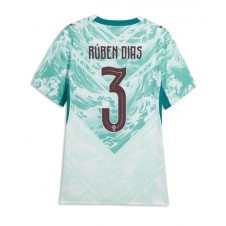 Portugal Ruben Dias #3 Bortedrakt Kvinner VM 2026 Kortermet